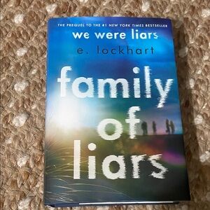 'Family of Liars' Book - Blue Cover
